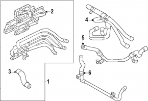 Трубки охлаждения Volkswagen ID.4 21-26