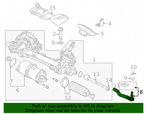 Рулевой наконечник правый Honda Civic XI FE/FL 22-26