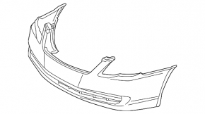 Бампер передний Toyota Avalon 05-08