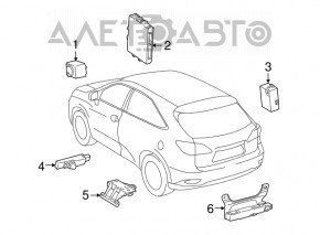 Компьютер Smart Key Toyota Prius 30 10-15