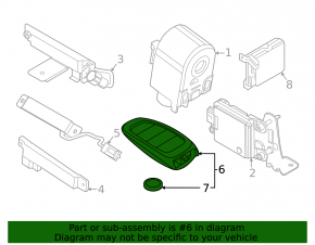 Ключ Hyundai Sonata 20-23 5 кнопок, с Digital Key