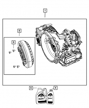АКПП в сборе Chrysler 200 11-12 4-speed