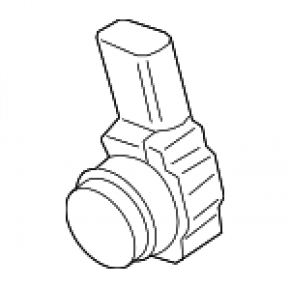 Парктроник задний BMW X5 E70 11-13 без кольца