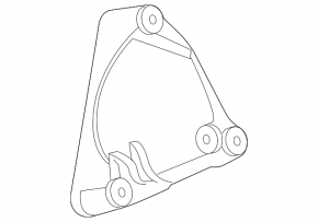 Кронштейн компрессора кондиционера Chevrolet Malibu 16-23 1.5T