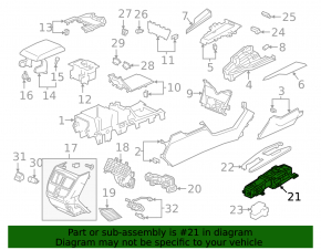 Шифтер КПП Honda Clarity 18-21