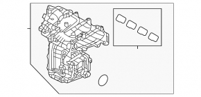 Коллектор впускной Mazda CX-50 23-26 2.5T