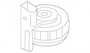 Крышка бачка ГТЦ VW Beetle 12-19