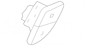 Кнопка блокировки двери задняя левая Audi A3 8V 15-17
