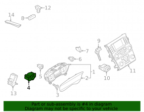 Управление фарами Ford Mustang mk6 15-23 без птф, с автосветом