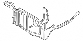Кронштейн радара круиза Ford Fusion mk5 17-20