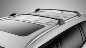 Рейлінги поперечні 2шт Toyota Highlander 20-26 чорні