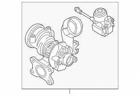 Турбіна VW Jetta 11-18 USA 1.4T