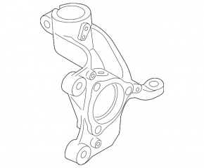 Цапфа передняя правая Audi A3 8V 15-20