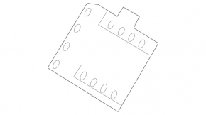 Компьютер двери задней правой Mercedes W167 GLE 350 450 20-23