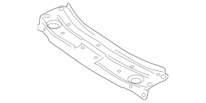 Планка телевизора верхняя Mercedes W164 ML X164 GL