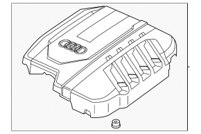 Накладка двигуна Audi Q5 80A 21-24 2.0T