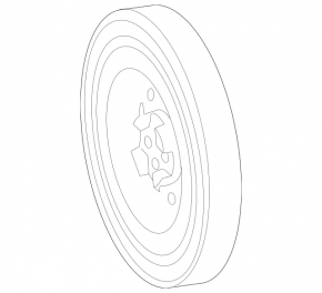 Шків колінвалу Mercedes W167 GLE 350 450 20-23 3.0h M256