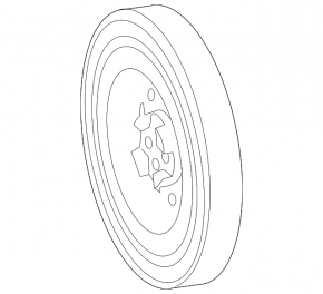 Шкив коленвала Mercedes W167 GLE 350 450 20-23 3.0h M256