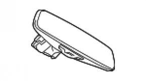 Зеркало внутрисалонное BMW i4 22-26 Homelink, driving assistant, garage opener