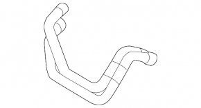 Патрубок системи охолодження Porsche Cayenne 958 11-18 3.6