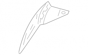 Крепление переднего бампера центральное верхнее левое Mercedes A-class V177 19-22