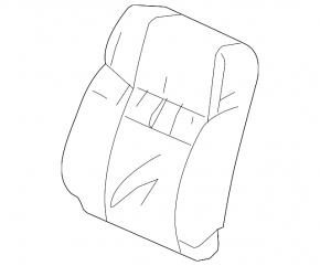 Пассажирское сидение Honda CRV 12-14 с airbag, механика, кожа черная, подогрев