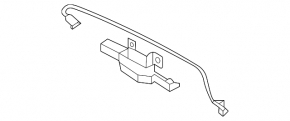 Замок капота Kia K5 21-26