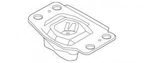 Подушка двигателя левая Ford Edge 15-18 2.0T