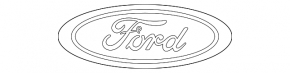 Эмблема решетки радиатора Ford Escape MK3 17-18 рест