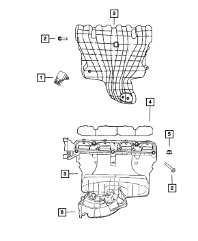 Map Sensor Dodge Journey 11-17