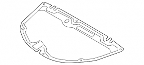 Изоляция капота Toyota Prius 50 16-18