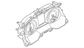 Щиток приборов VW Jetta 19-19