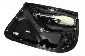 Обшивка двери карточка передняя левая Buick Encore 17-22 черная, царапины