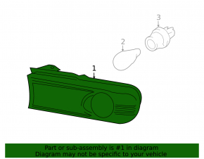 Поворотник передний правый Toyota FJ Cruiser 07-11