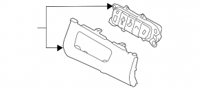 Управление подсветки приборов Hyundai Elantra AD 17-20 дефект креп