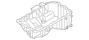 Поддон масляный BMW 2 F22 14-21 2.0T N20