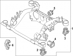 Подрамник задний Volkswagen ID.4 21-22