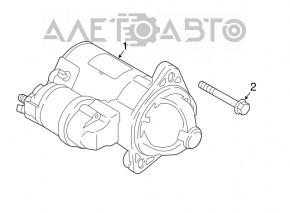 Стартер Kia Forte 19-24 2.0