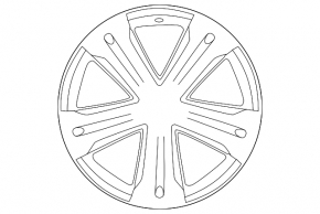 Колісний диск R19 x 7,5J ET35 5*114,3 Toyota Highlander 08-13