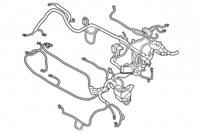 Проводка підкапотне з блоком запобіжників Infiniti QX50 19-25