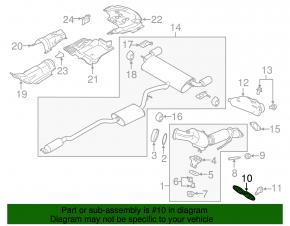 Кронштейн коллектора Ford C-max MK2 13-18