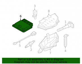 Блок ECU компьютер двигателя Audi A6 C7 16-18 3.0T AWD