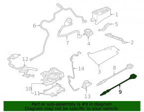 Лямбда-зонд второй Audi Q5 80A 18-19 2.0T
