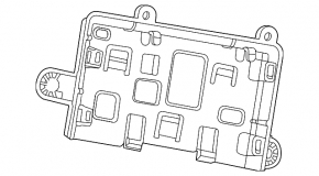 Кронштейн TELEMATICS COMMUNICATION CONTROL MODULE Шевроле Equinox EV 24-26