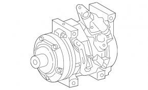 Компресор кондиціонера Toyota Tundra 18-21 4.6, 5.7