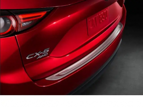 Накладка заднего бампера Mazda CX-5 17-25 хром