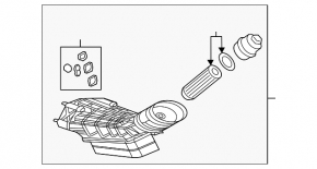 Корпус масляного фільтра BMW X5 G05 24-26 3.0T