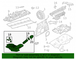 Корпус масляного фільтра BMW X5 G05 24-26 3.0T