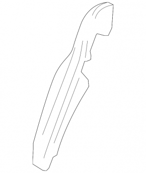 Боковушка заднего сиденья левая Cadillac ATS 13-14 кожа серая