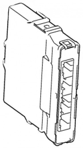 COMPUTER, HYBRID VEHICLE CONTROL Toyota Rav4 16-18 hybrid